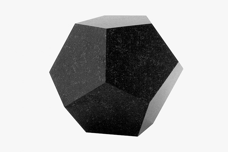 Basalt geschliffen, Albert Cinelli, Art