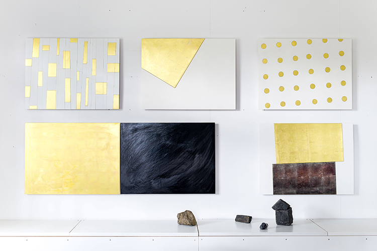 Weiss Gold Schwarz, Albert Cinelli, Kunst
