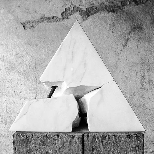 Pramide, Marmor, Albert Cinelli, Marble, Metal, Art